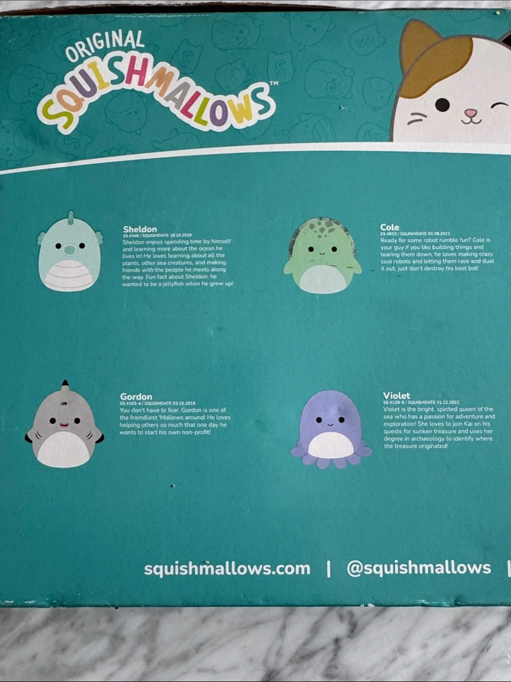 Original Squishmallows box of 8. 5 inch. - Picture 5 of 6